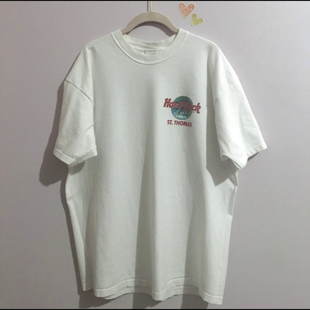 Hard Rock Cafe St. Thomas White Top | Size XXLarge